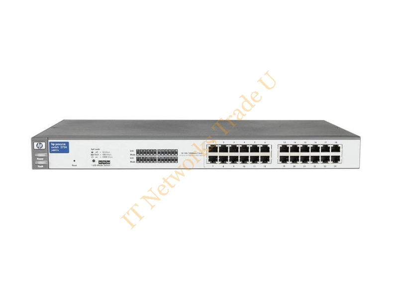 J4897-60001 HP ProCurve 2724 24-Ports 1Gbps Unmanaged GigaBit Ethernet Network Switch