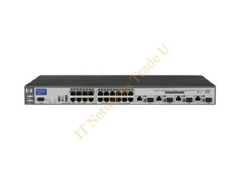 J4903A#ABA HP ProCurve 2824 24-Ports 24 x 10/100/1000 + 4 x SFP 120-230V AC Managed Gigabit Ethernet Network Switch