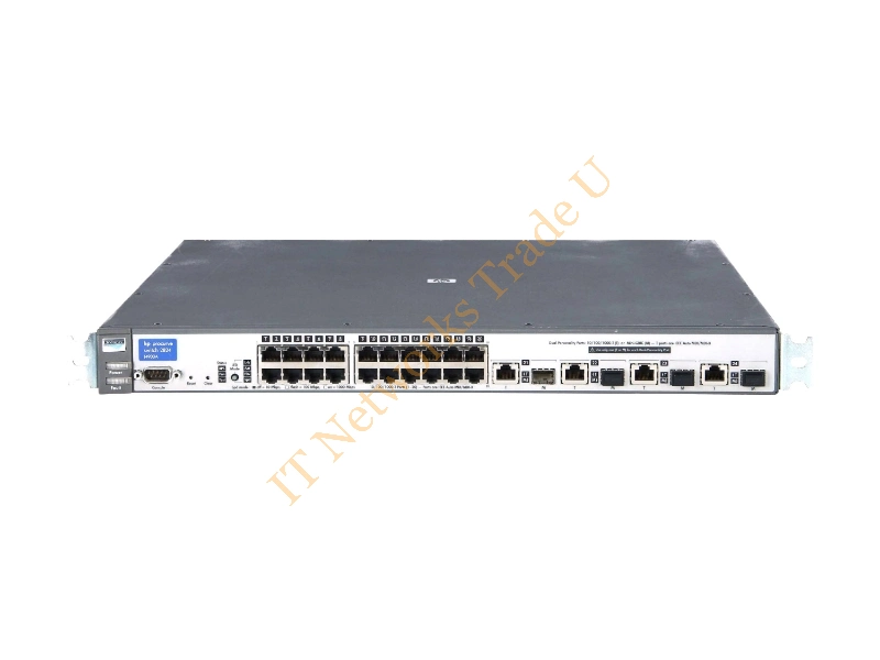 J4903AB HP ProCurve 2824 24-Ports 24 x 10/100/1000 + 4 x SFP 120-230V AC Managed Gigabit Ethernet Network Switch
