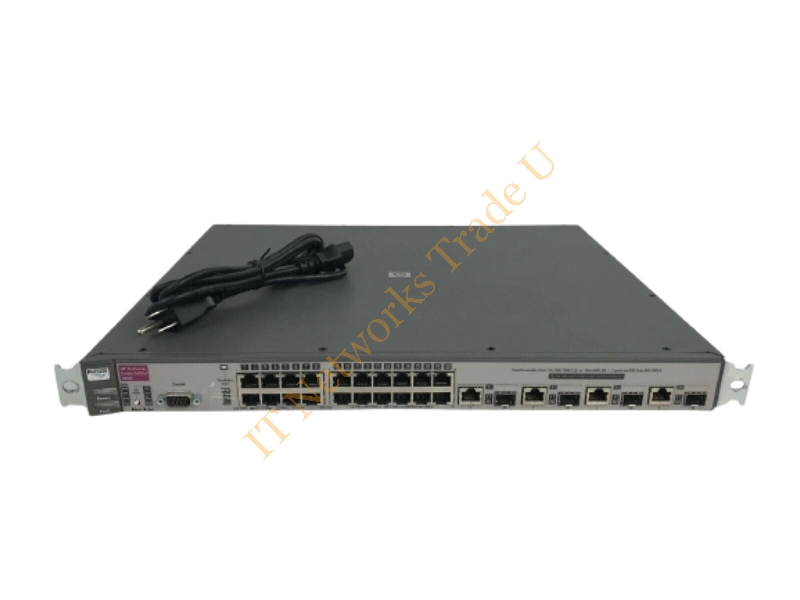 J4905-69101 HP ProCurve 3400CL-24G 24-Ports with 4 x SFP (mini-GBIC) Managed Stackable GigaBit Ethernet 1GBps Network Switch
