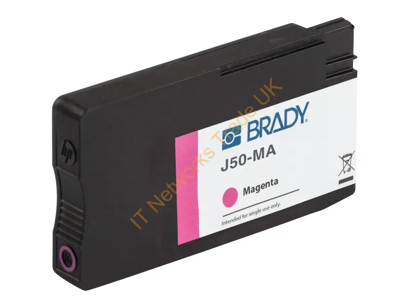 J50-MA - Brady J50-Ma Ink Cartridge Magenta