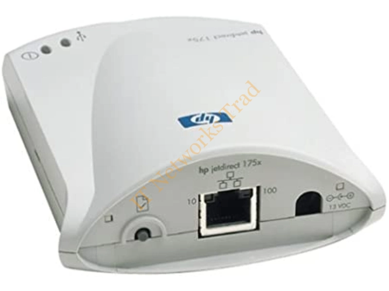 J6035A HP JetDirect 175X Network Print Server 1 x USB, 1 x 10/100Base-TX 100Mbps