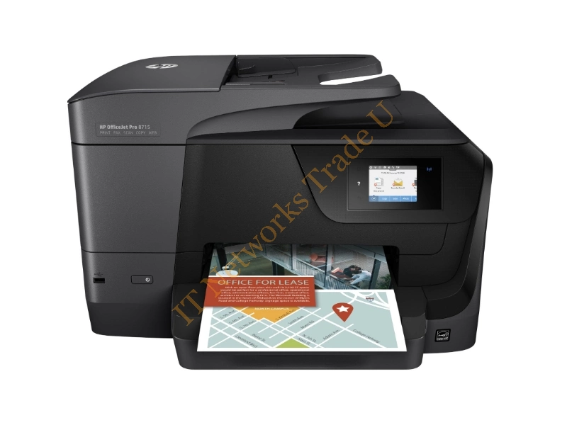 HP OfficeJet Pro 8715 4800 x 1200DPI Thermal Inkjet A4 22ppm Wi-Fi Multifunction Printers