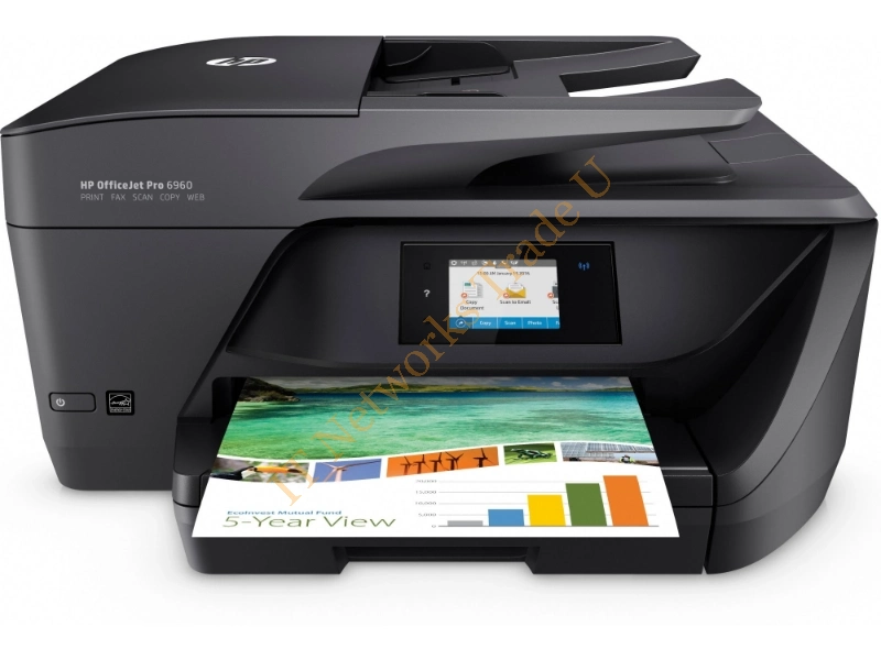 HP OfficeJet Pro 6960 600 x 1200DPI Thermal Inkjet A4 18ppm Wi-Fi Multifunction Printers