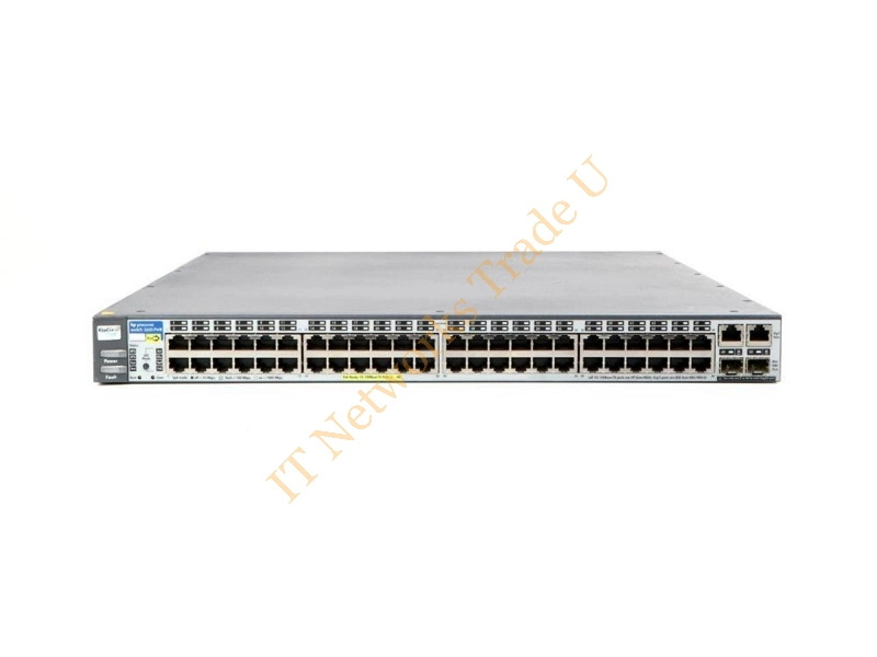 J8165A#ABA HP ProCurve Swtich 2650 PWR A Managed 50 Port with 48 Auto Sensing 10/100 Ports and 2 Dual Personality Network Switch