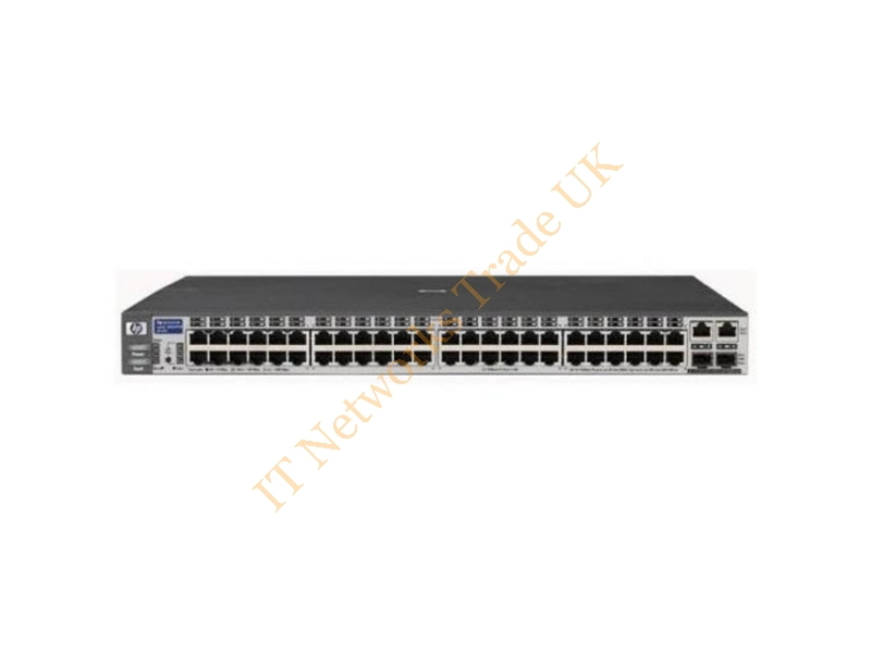 J8165A HP ProCurve Swtich 2650 PWR A Managed 50 Port with 48 Auto Sensing 10/100 Ports and 2 Dual Personality Network Switch