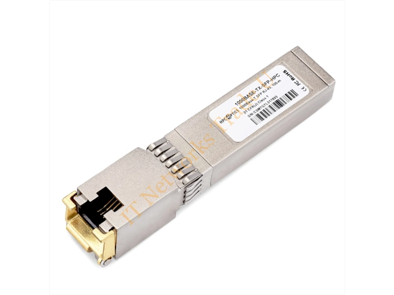 J8177A HP ProCurve X121 1Gbps 1000Base-T Copper 100m RJ-45 Connector SFP Transceiver Module