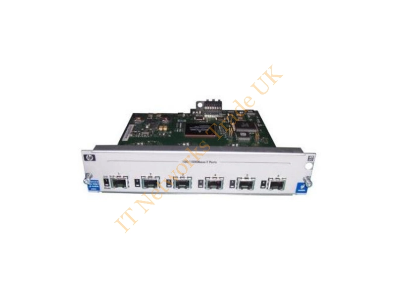J8433-69001 HP ProCurve 6400CL-6XG 6-Port Gigabit Ethernet Stackable Switch Rack-Mountable Network Switch