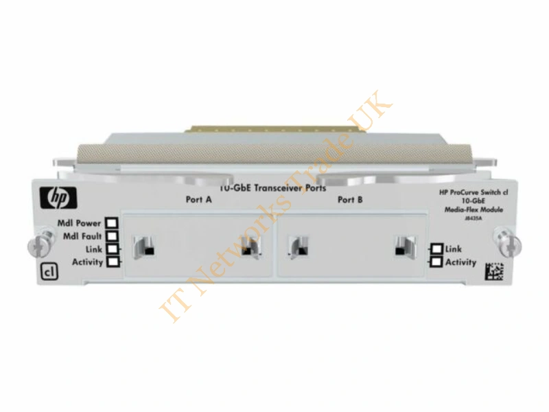 J8435-60001 HP Procurve Dual 10GbE Media Flex Module Expansion module Networking Accessory