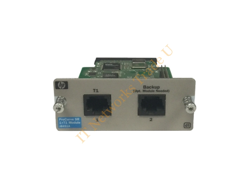 J8451A HP ProCurve Secure Router DL 1xT1 Network Module Switch Module