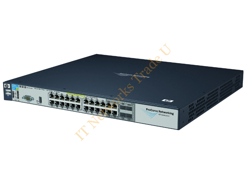 J8692AABG HP 3500YL 24-Port x 10/100/1000Base-T LAN 4 x SFP 1 x Expansion Slot +Stackable Ethernet Network Switch