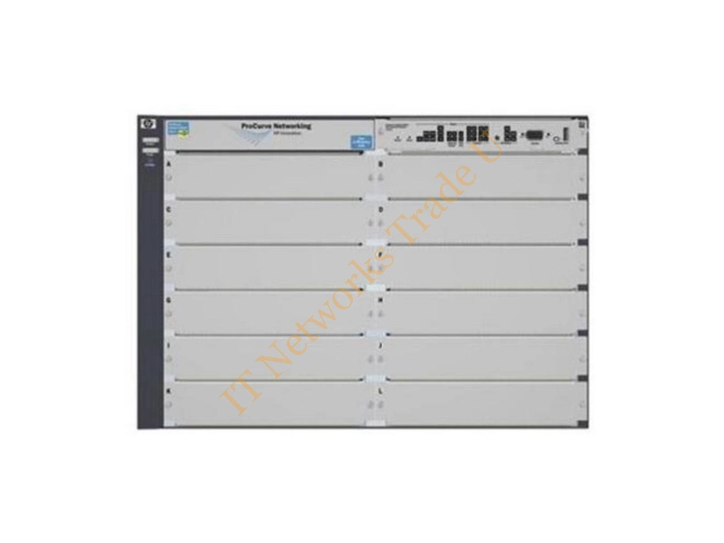 J8698-69101 HP ProCurve 5412zl Layer-3 Advanced Managed Intelligent Edge PoE Switch 12-Slot Chassis Network Switch