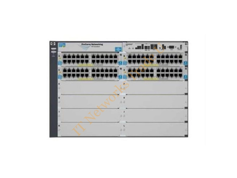 J8700A#ABA HP ProCurve 5412zl-96G 96-Ports Intelligent Edge Layer-3 7U Rack-mountable Gigabit Ethernet Network Switch