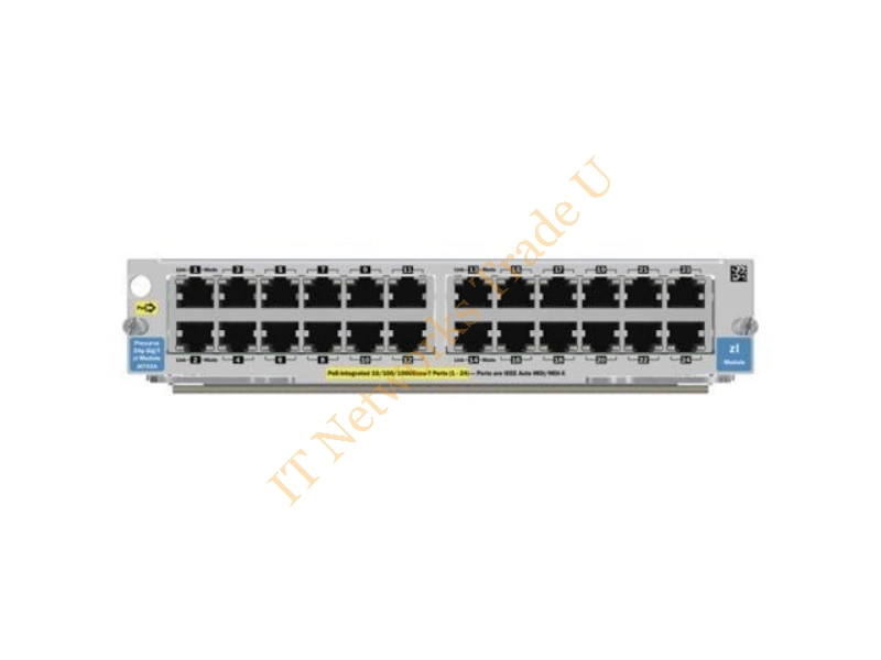 J8702A#ABA HP ProCurve 5400zl 24-Ports 10/100/1000 PoE Integrated Switch Expansion Module Switch Module