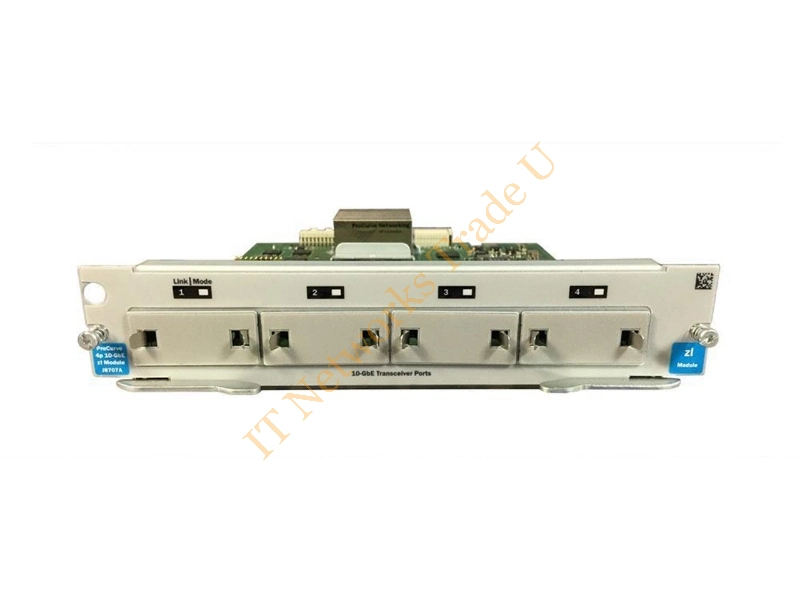 J8707-61101 HP Procurve 5400zl 4-Port 10-Gbase-X2 XFP Local Connection Module (LCM) Switch Expansion Module Switch Module