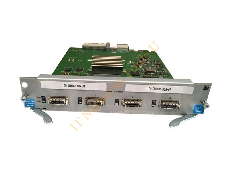 J8708-60101 HP ProCurve 5400zl 4-Ports 10Gbe CX2 Expansion Module Switch Switch Module