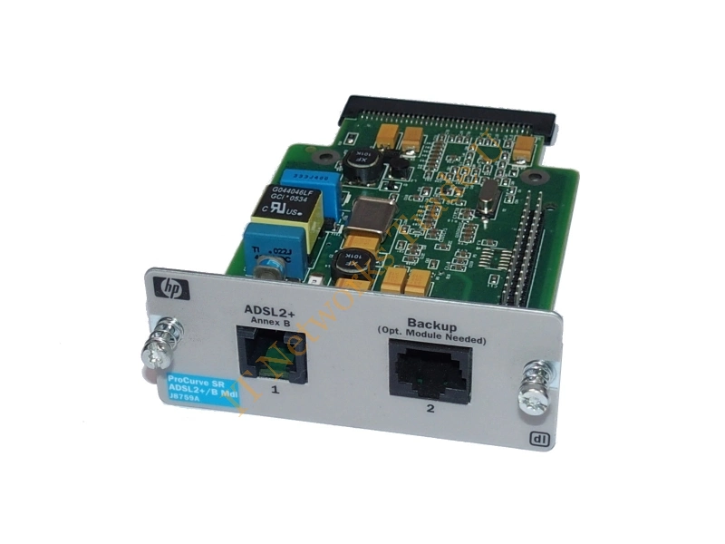 J8759A HP Procurve Secure Router DL 1-Port Adsl2+ Annex B Module Dsl Mdem