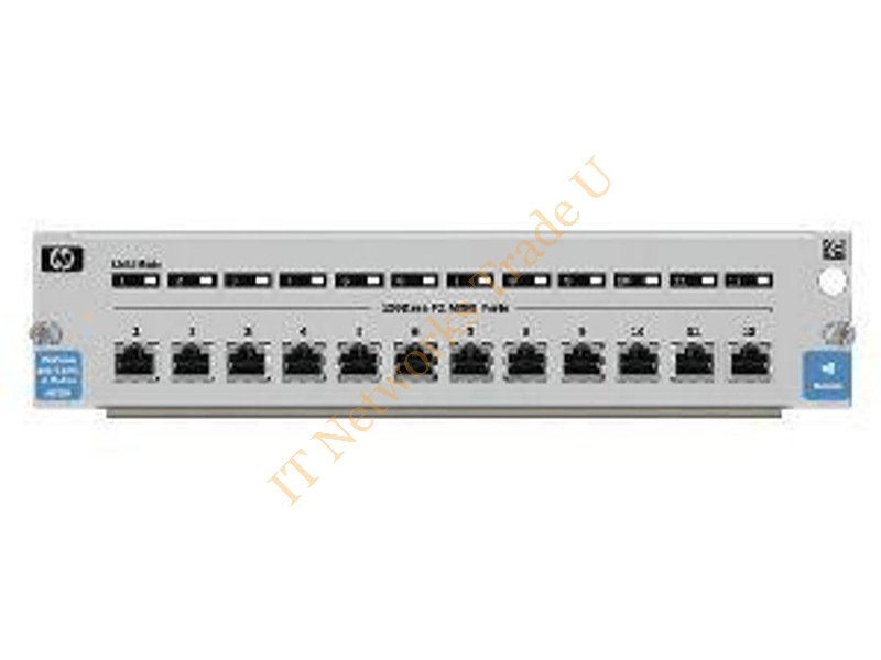 J8763-69001 HP 12-Port 100FX MTRJ Expansion Network Switch