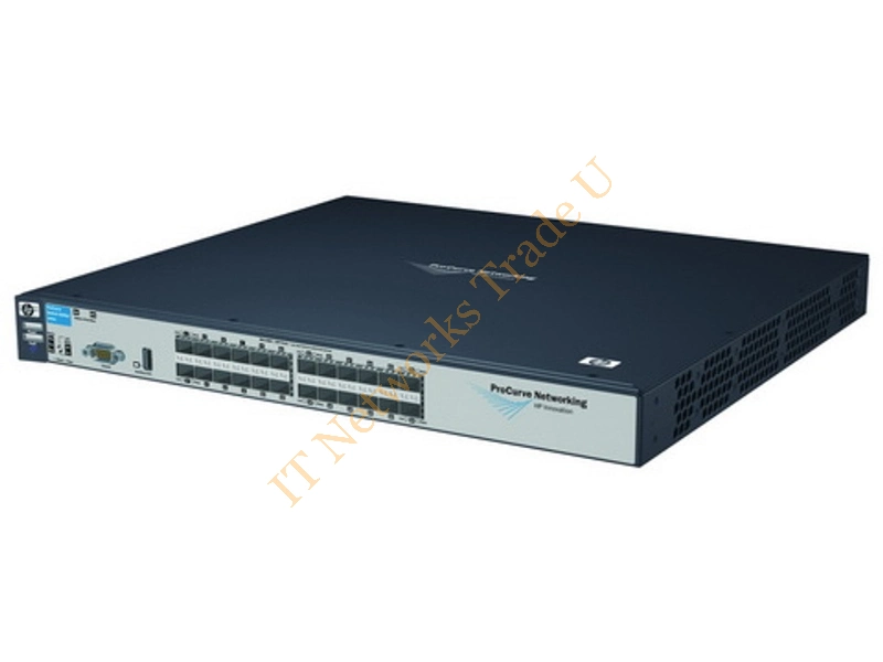 J8992-61101 HP ProCurve E6200yl-24G 24-Ports Layer-3 Managed Stackable (mini GBIC) GigabIt Ethernet Network Switch