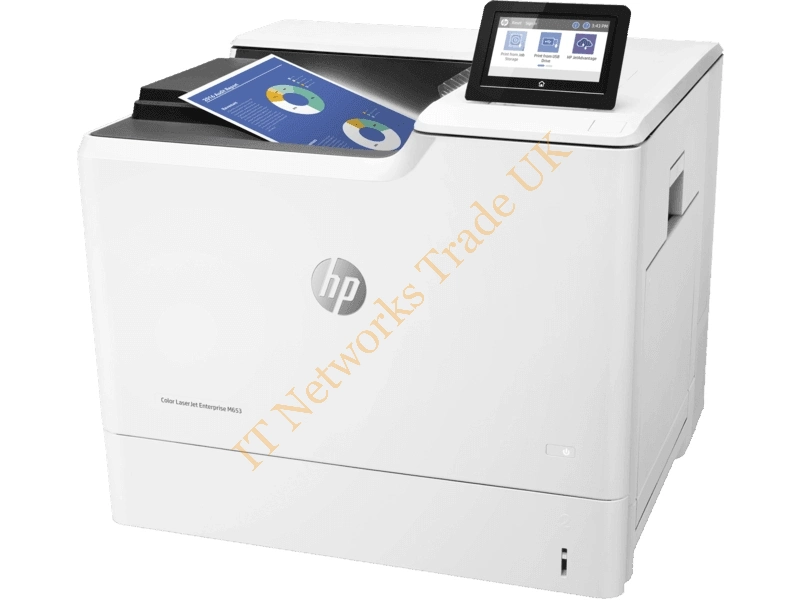 J8A04A HP LaserJet Enterprise M653dn Color Laser Printer