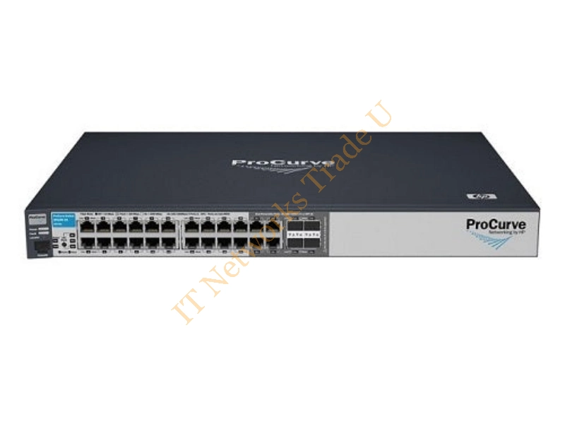 J9019B HP ProCurve E2510-24 24-Ports Managed Stackable Layer-2 + 2x10/100/1000Base-T/SFP (mini-GBIC) 1U Rack-Mountable Fast Ethernet Network Switch