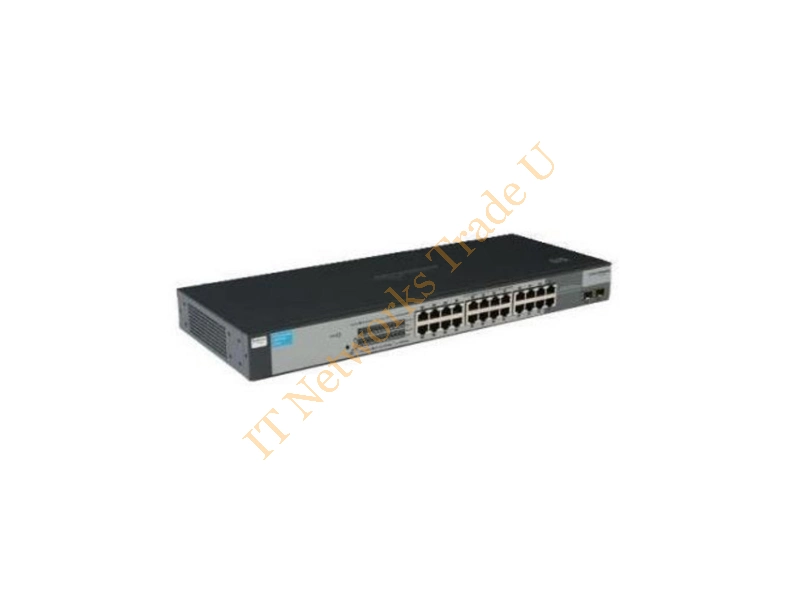 J9028-69001 HP ProCurve 1800-24G 24-Ports 24 x 10/100/1000Base-T LAN 2 x SFP (Mini-GBIC) Managed Ethernet Network Switch