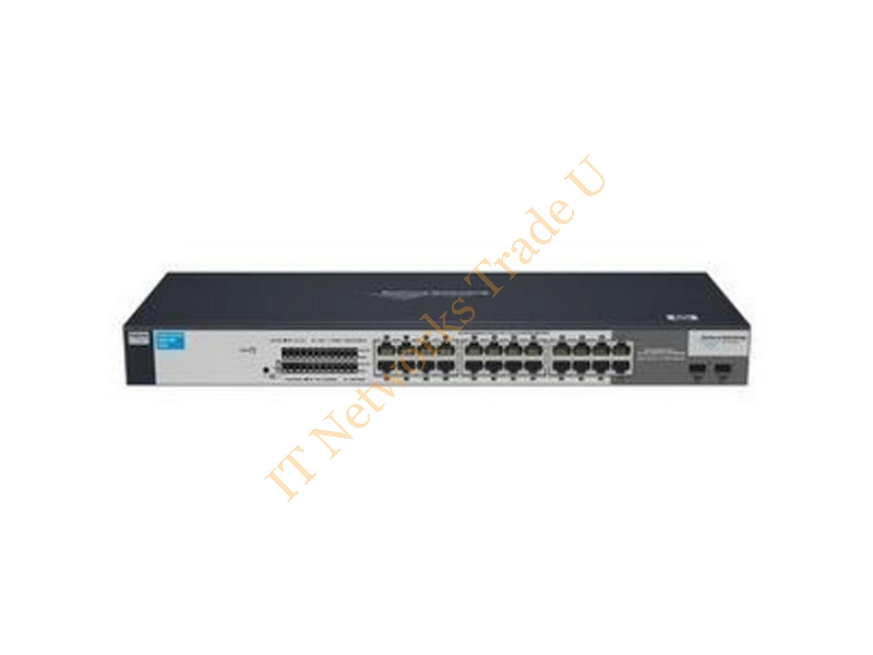 J9028AABA HP ProCurve 1800-24G 24-Ports 24 x 10/100/1000Base-T LAN 2 x SFP (Mini-GBIC) Managed Ethernet Network Switch