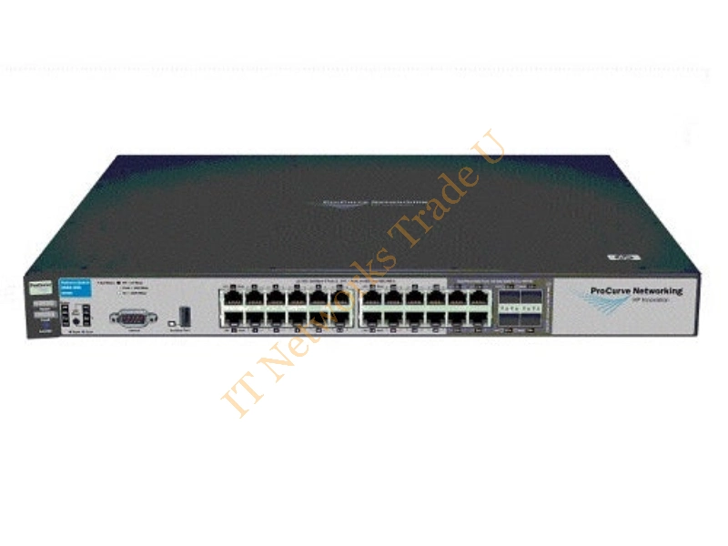 J9049A HP Procurve 2900-24G Stackable Managed Layer-3 24-Ports 24 x 10/100/1000Base-T LAN 4 x SFP (Mini-GBIC) Ethernet Network Switch