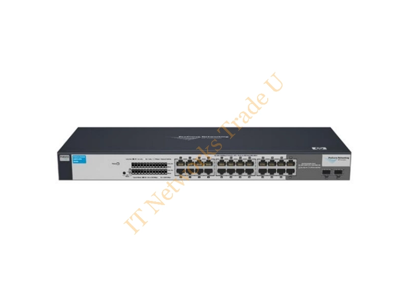 J9078-61001 HP Procurve 1400-24G 24-Ports 24 x 10/100/1000Base-T LAN 2 x SFP (Mini-GBIC) Unmanaged Gigabit Ethernet Network Switch