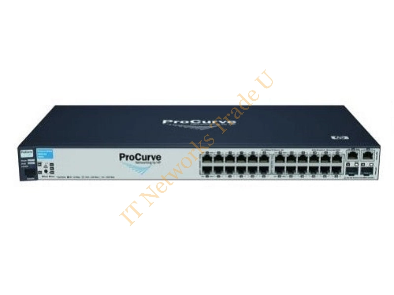 J9085A#ABA HP ProCurve E2610-24 24-Ports + 2 x SFP (mini-GBIC) Multi Layer Stackable Managed Fast Ethernet Network Switch