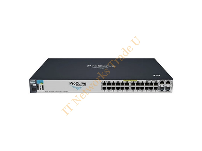 J9085A#ABBR HP ProCurve E2610-24 24-Ports + 2 x SFP (mini-GBIC) Multi Layer Stackable Managed Fast Ethernet Network Switch