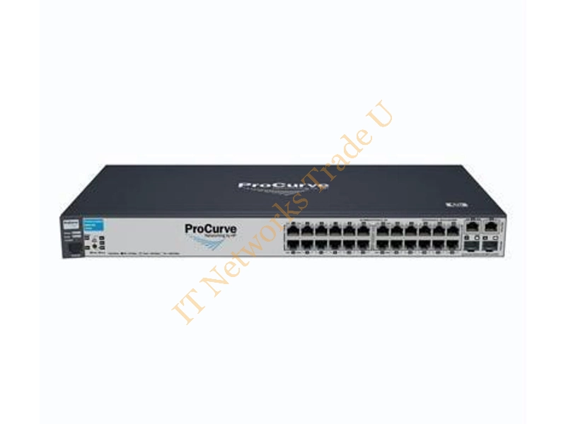 J9086A HP ProCurve E2610-24-PPoE 24-Ports 10/100Base-TX Managed Stackable Fast Ethernet Switch with 2 x SFP (mini-GBIC) Network Switch