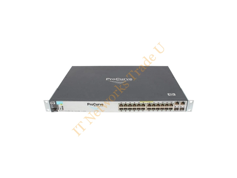 J9087-69001 HP ProCurve E2610-24-PoE 24-Ports Fast Ethernet 10Base-T/100Base-TX Managed Stackable Network Switch