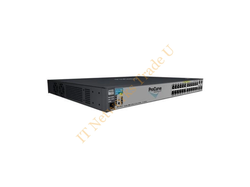 J9087A#ABA HP ProCurve E2610-24-PoE 24-Ports Fast Ethernet 10Base-T/100Base-TX Managed Stackable Network Switch