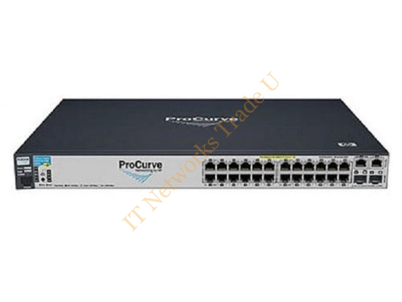 J9087A HP ProCurve E2610-24-PoE 24-Ports Fast Ethernet 10Base-T/100Base-TX Managed Stackable Network Switch