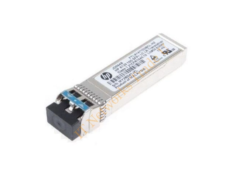 J9143BR HP ProCurve X122 1Gbps 1000Base-BX-U Single-mode Fiber 10km Tx1310/Rx1490 LC Connector SFP Transceiver Module