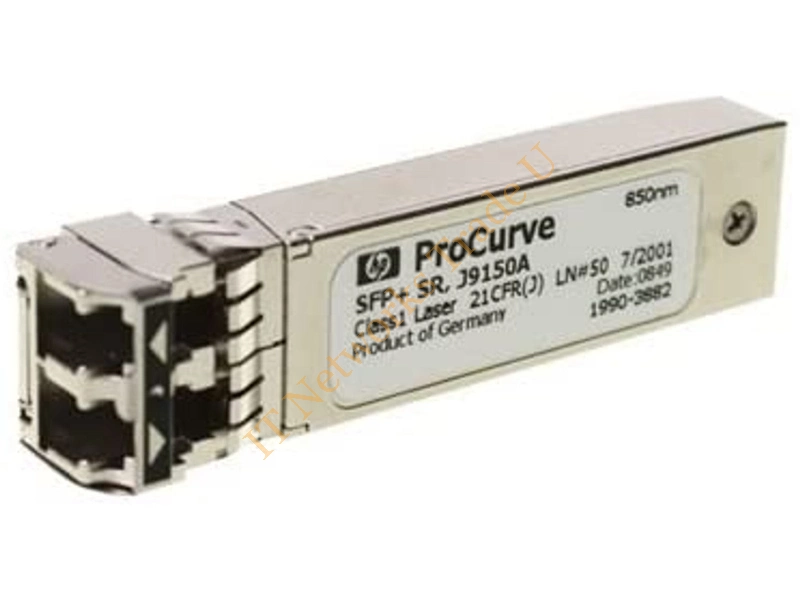 J9150-61001 HP ProCurve X132 10Gbps 10GBase-SR Multi-mode Fiber 300m 850nm Duplex LC Connector SFP+ Transceiver Module
