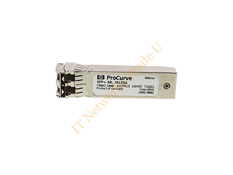 J9150A#ABA HP ProCurve X132 10Gb/s 10GBase-SR Multi-mode Fiber 300m 850nm Duplex LC Connector SFP+ Transceiver Module