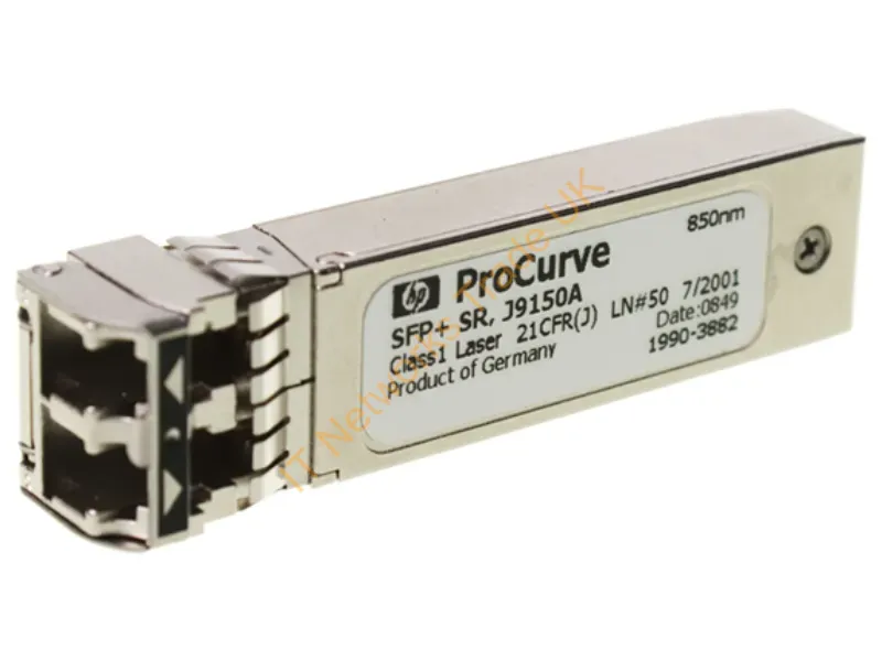 J9150AX - Hpe X132 10G Sfp+ Lc Sr Network Transceiver Module Fiber Optic 10000 Mbit/S Sfp+ 850 Nm