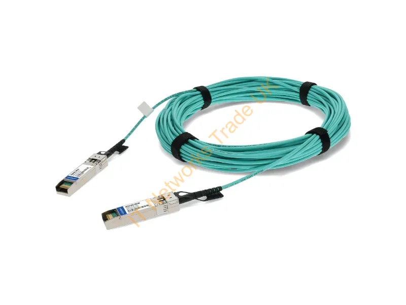 J9150D-AOC-20M-AO - Addon Networks J9150D-Aoc-20M-Ao Infiniband/Fibre Optic Cable 787.4" (20 M) Sfp+ Aqua Color