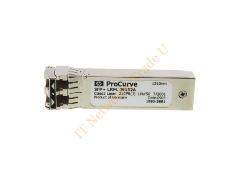 J9152AR HP ProCurve X132 10Gb/s 10GBase-LRM Multi-mode Fiber 220m 1310nm Duplex LC Connector SFP+ Transceiver Module for ProCurve 6600/2910al Switch S