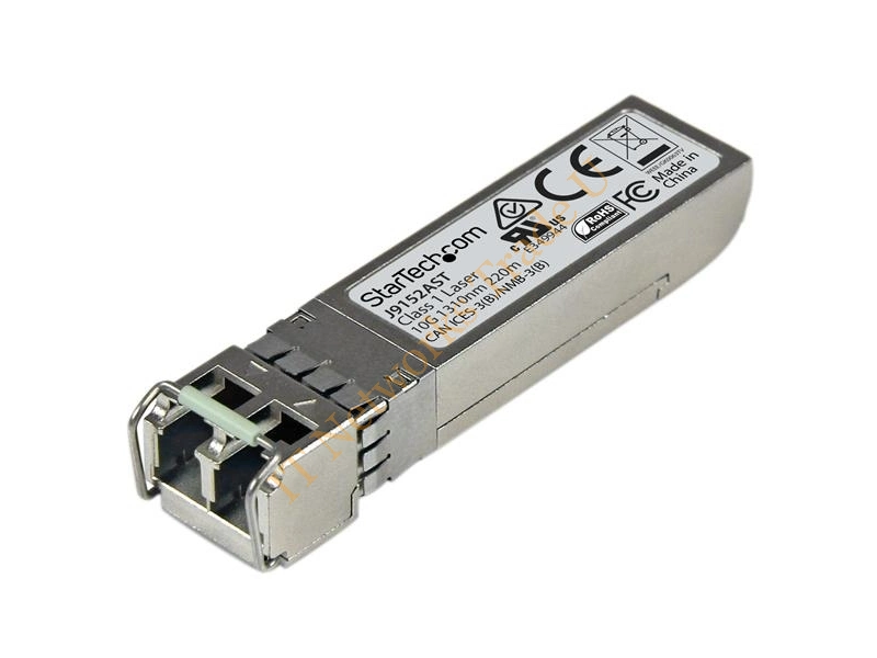 J9152AST - StarTech.com 10 Gigabit Fiber SFP+ transceiver module HP J9152A Compatible MM LC 220 m (721 ft)