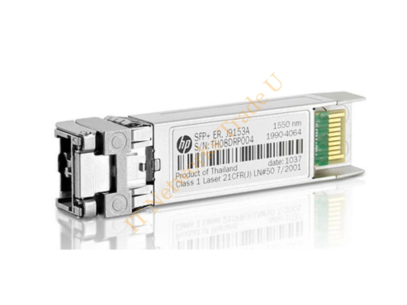 J9153AR HP ProCurve X132 10Gbps 10GBase-ER Single-mode Fiber 40km 1550nm Duplex LC Connector SFP+ Transceiver Module