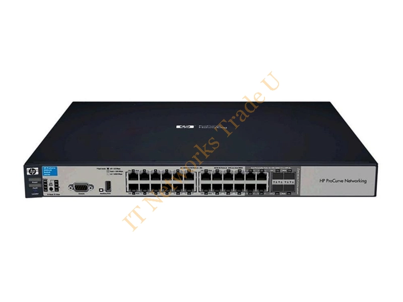J9263A HP ProCurve 6600-24G 24-Ports 24 x10/100/1000Base-T + 4 x Shared SFP (mini-GBIC) Managed Stackable Layer-3 Gigabit Ethernet Network Switch