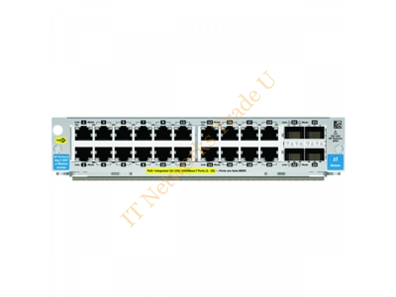 J9308A#ABA HP Procurve 20-Port 20 x RJ-45 10/100/1000Base-T + 4 x SFP Gigabit Switching Module Network Switch