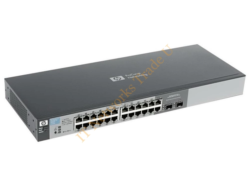 J9450A HP ProCurve V1810-24G 24-Ports Managed Gigabit Ethernet Switch with 2 x SFP (mini-GBIC) Network Switch