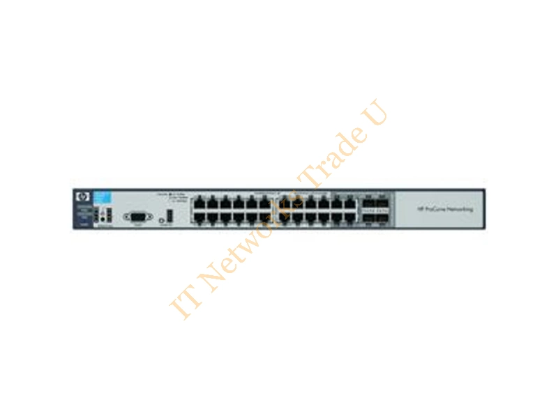 J9470AABA HP ProCurve 3500-24 24-Ports 4 x SFP (mini-GBIC) Shared 20 x 10/100Base-TX LAN 4 x 10/100/1000Base-T LAN Network Switch