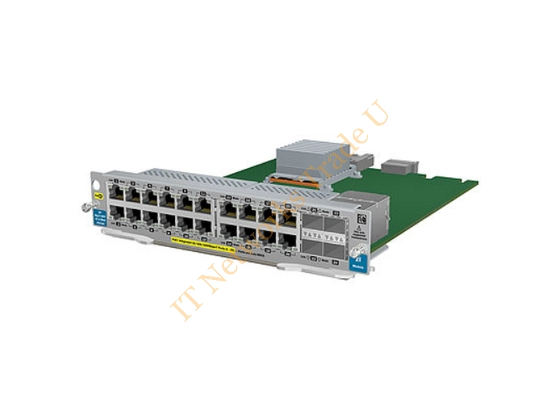 J9535-61101 HP Procurve 20-Ports Gigabit PoE + 4-Ports SFP v2 zl Expansion Module Switch Module
