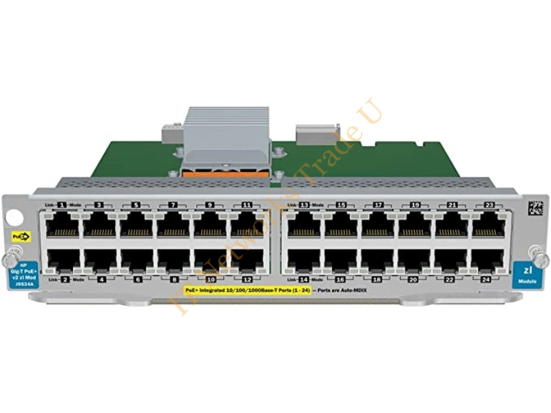 J9537-61101 HP 24-Port SFP V2 Zl Expansion Module for E5400/e8200 Series Zl Switches Switch Module