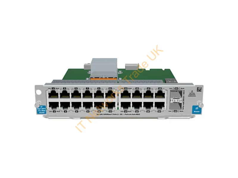 J9548-61101 HP 20-Port Gig-t / 2-Port 10GbE SFP+ V2 Zl Expansion Module Networking Accessory